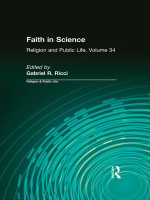 cover image of Faith in Science